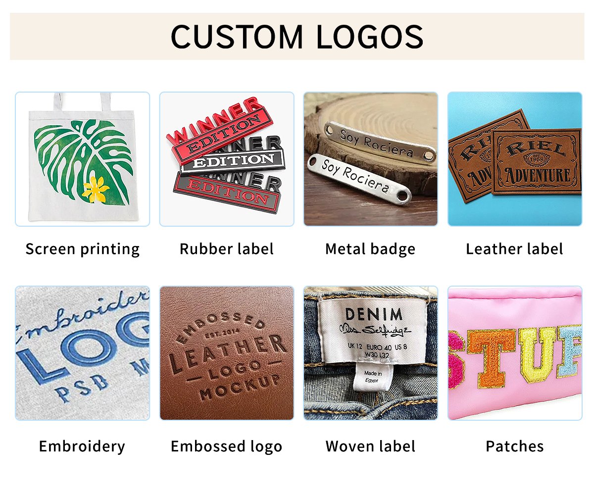 Custom Logo Options for Private Label
