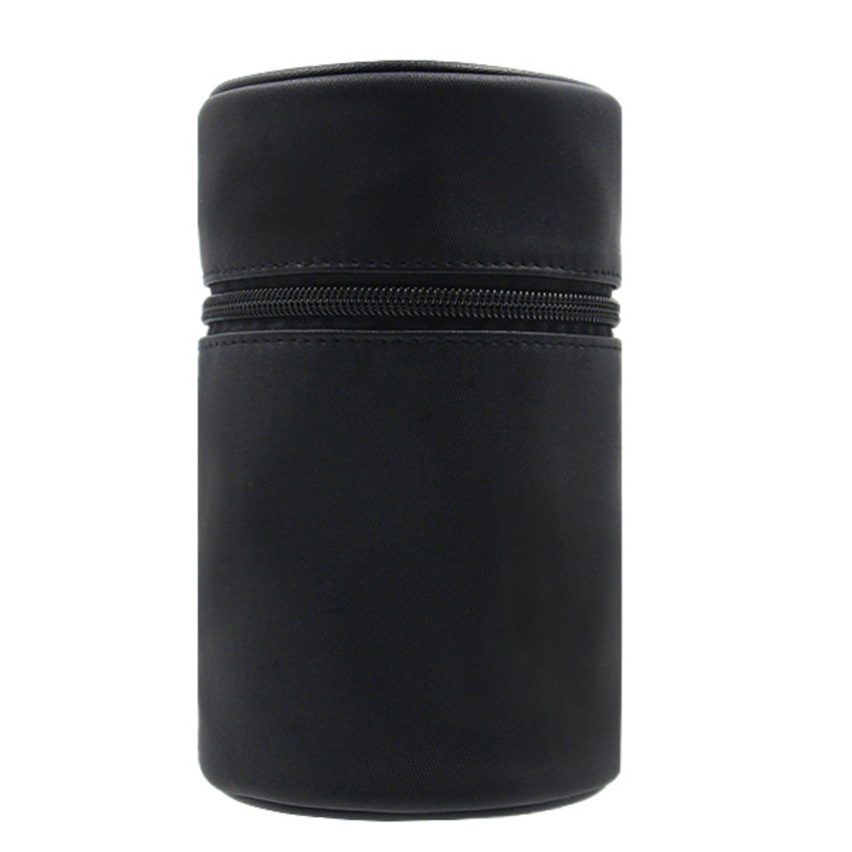 makeup brush holder travel brush case cosmetic bag Minimalist Black Cylinder Makeup Brush Holder