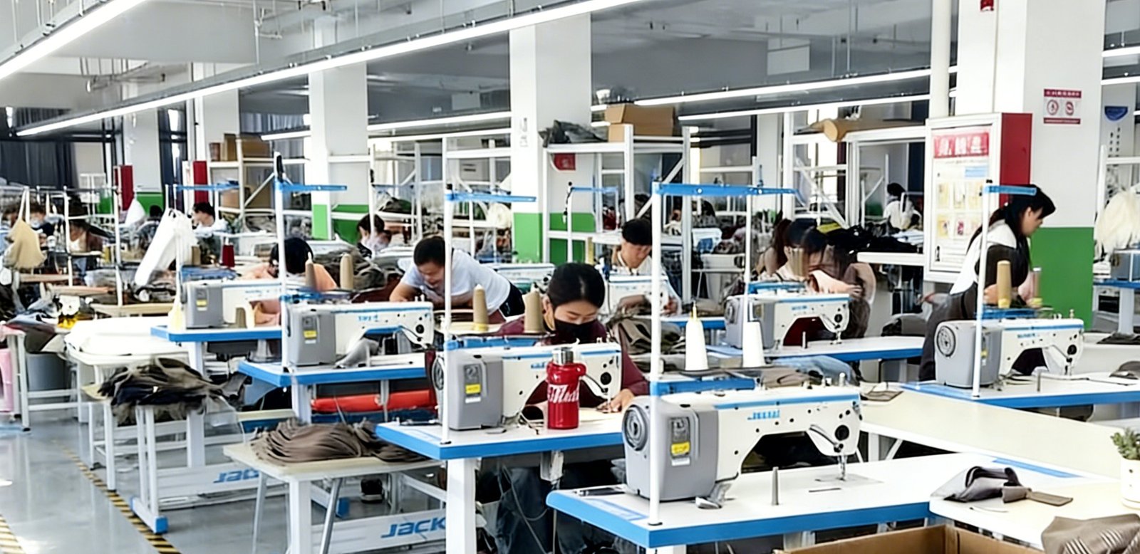 Sewing details and assembly