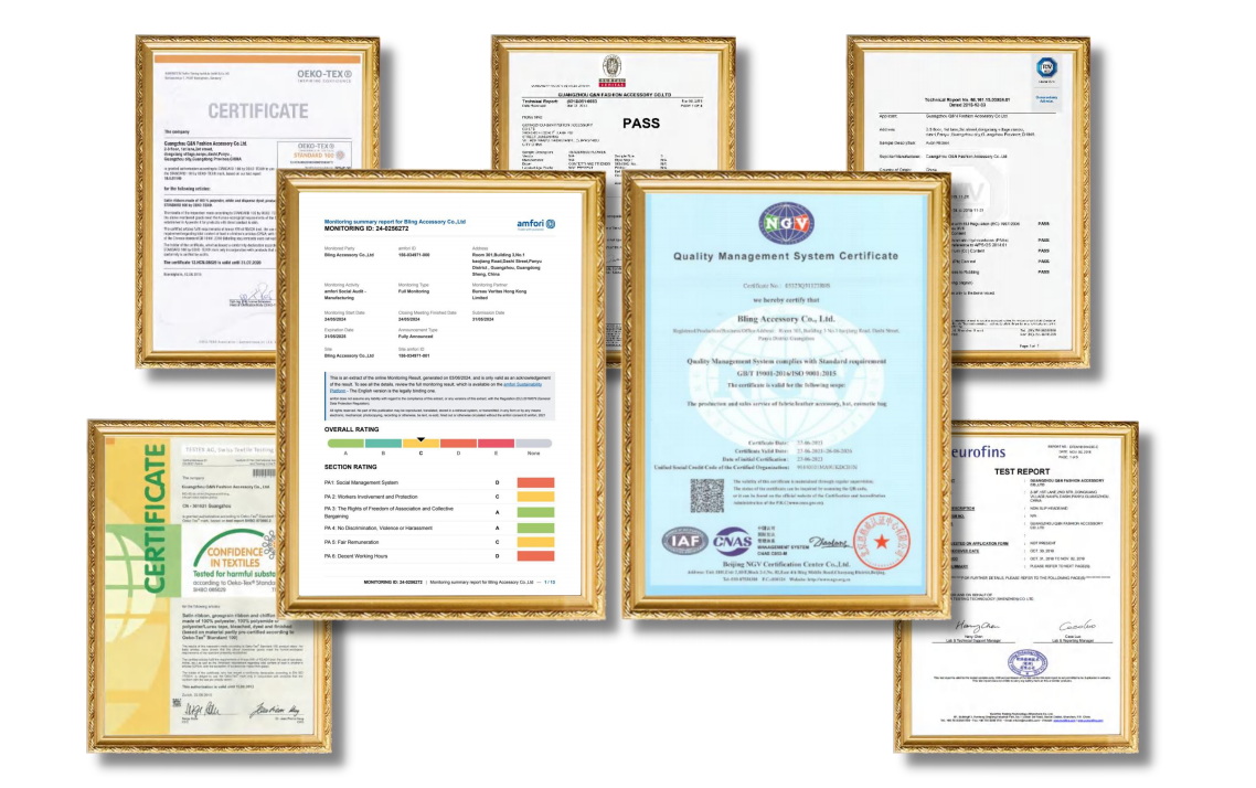 Cosmetic Bag Quality Control & Certifications