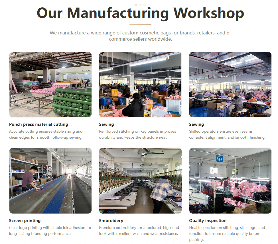 How to Find Reliable Wholesale Makeup Bag Suppliers: Factory Audit Checklist