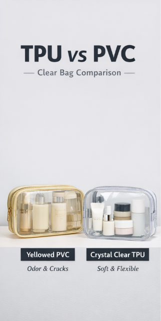Why TPU and Recycled Nylon Are the Future of Cosmetic Bags?