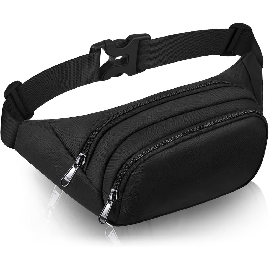 Black Waist Bag