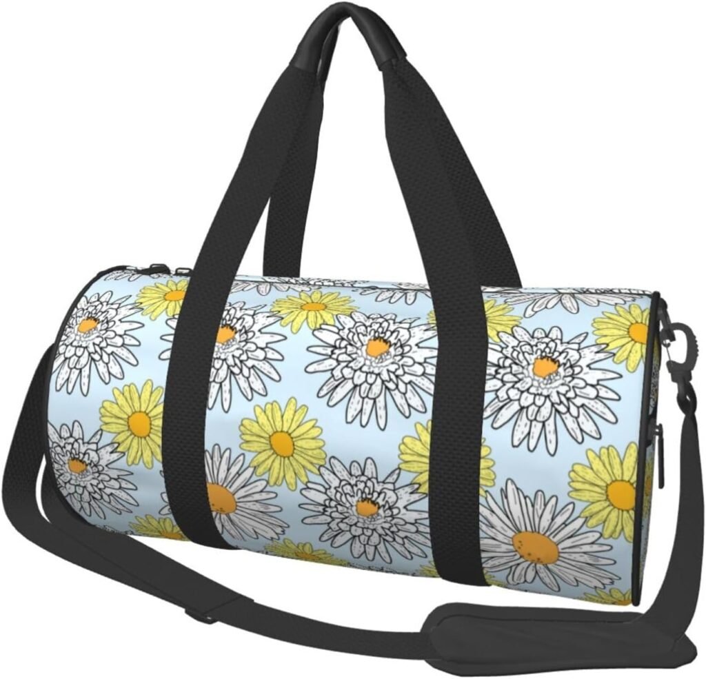 Floral Duffel Bag