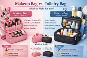 Makeup Bag vs. Toiletry Bag: Which Is Right for You?