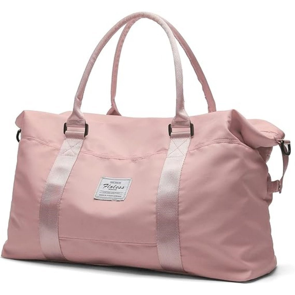 Pink Overnight Travel Bag