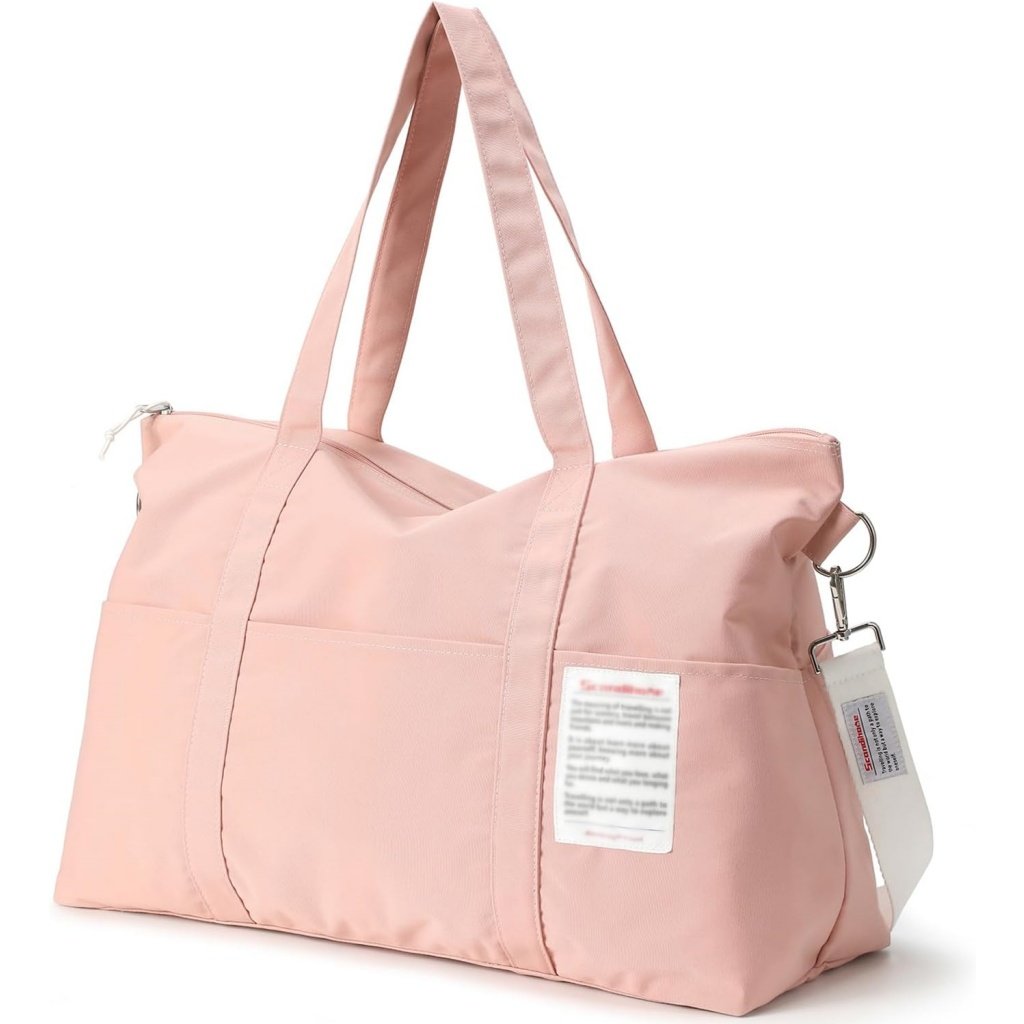 Pink Travel Duffel Bag