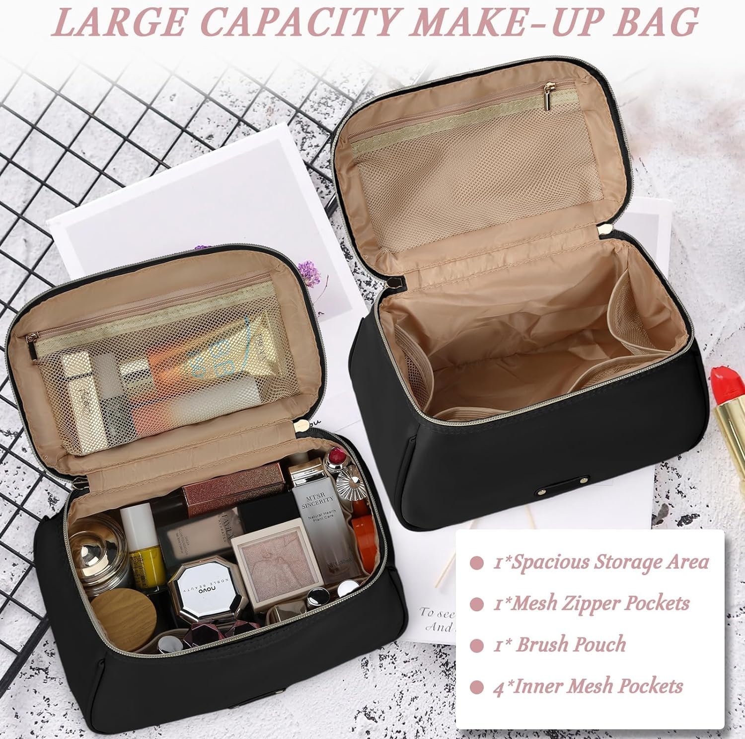 2026 Structured Travel Cosmetic Bags: A B2B Sourcing Guide for Brands & Retail Buyers