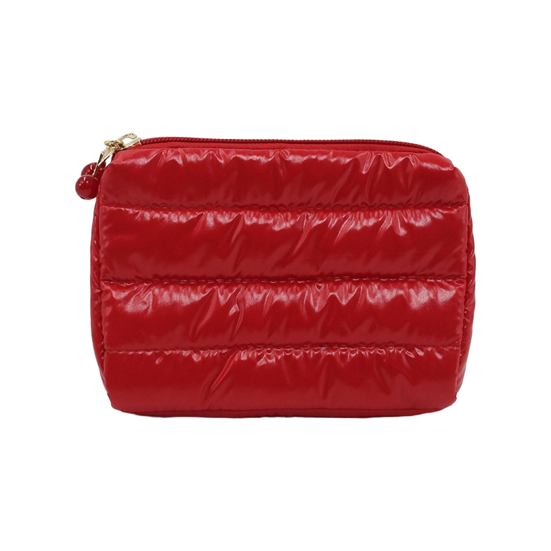 Quilted cosmetic bags