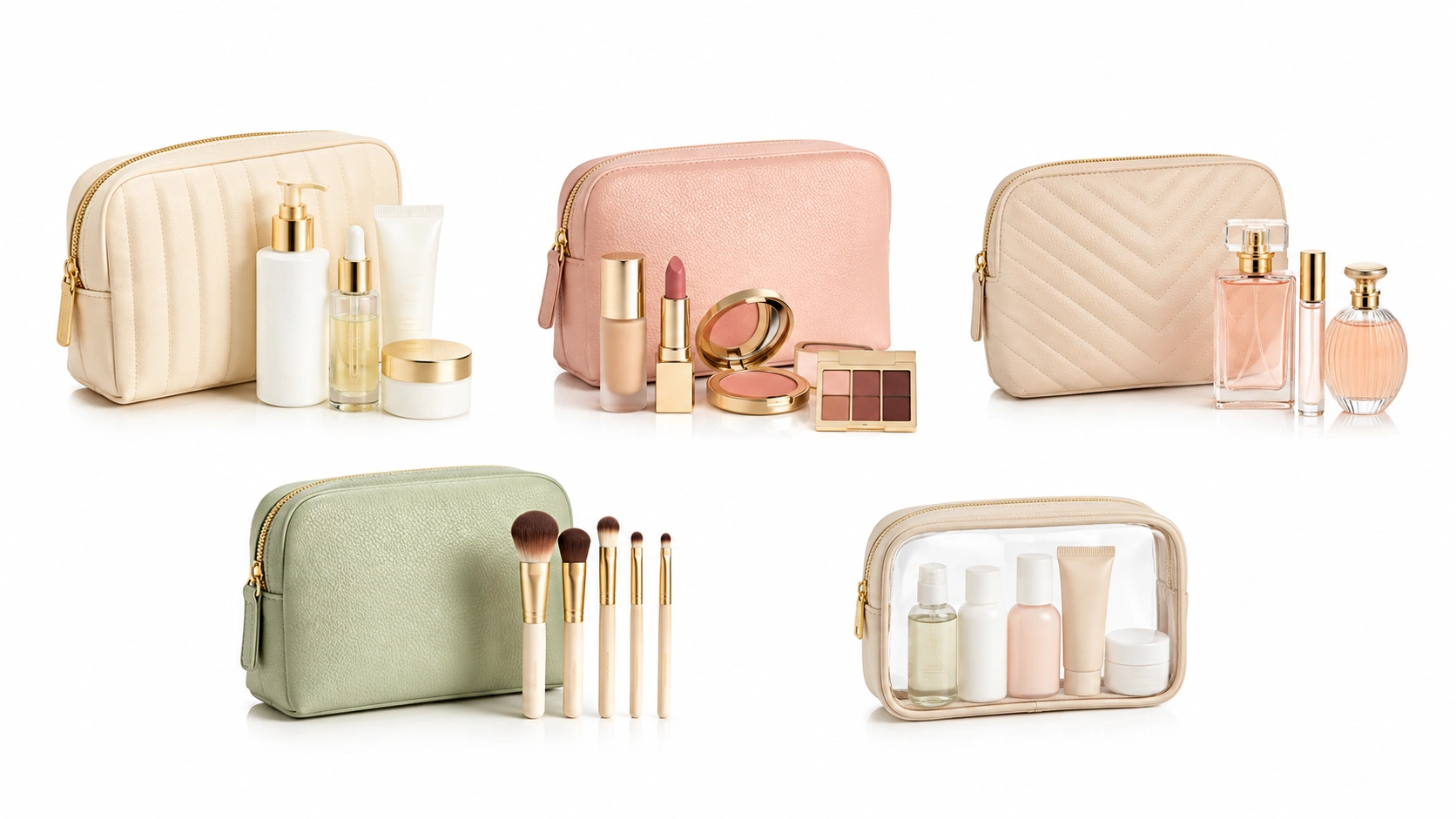 Cosmetic Bags for Gift Sets and PR Packages