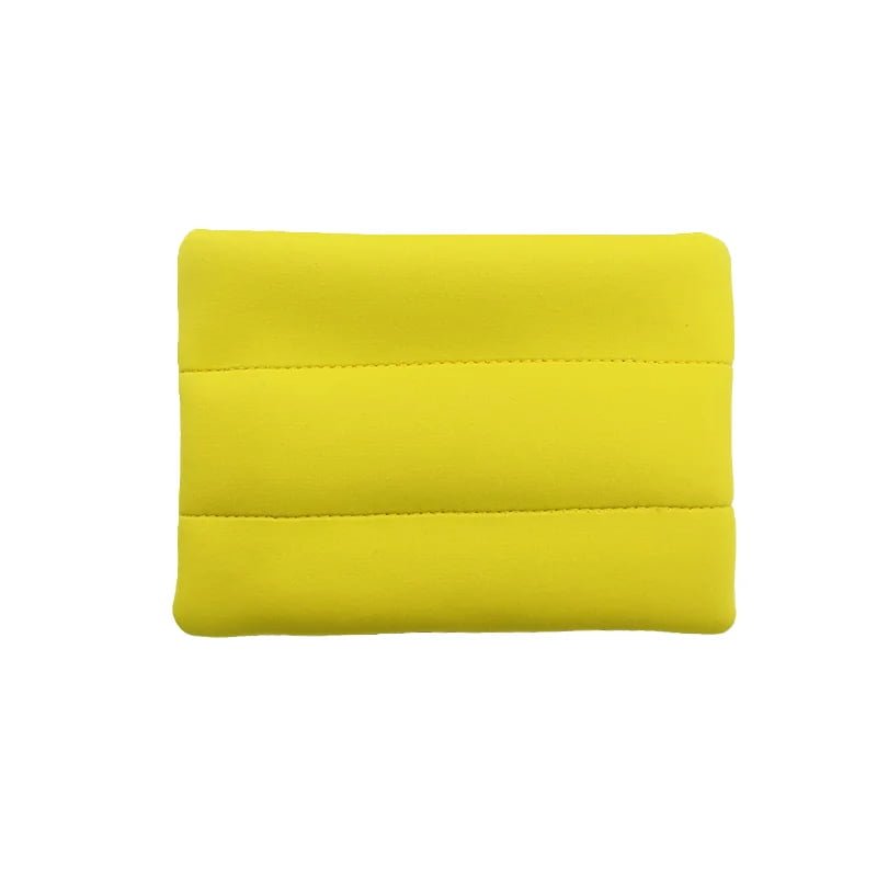 Quilted custom makeup bags