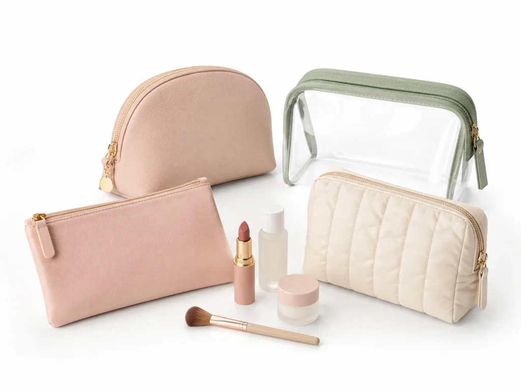Zipper Cosmetic Pouches