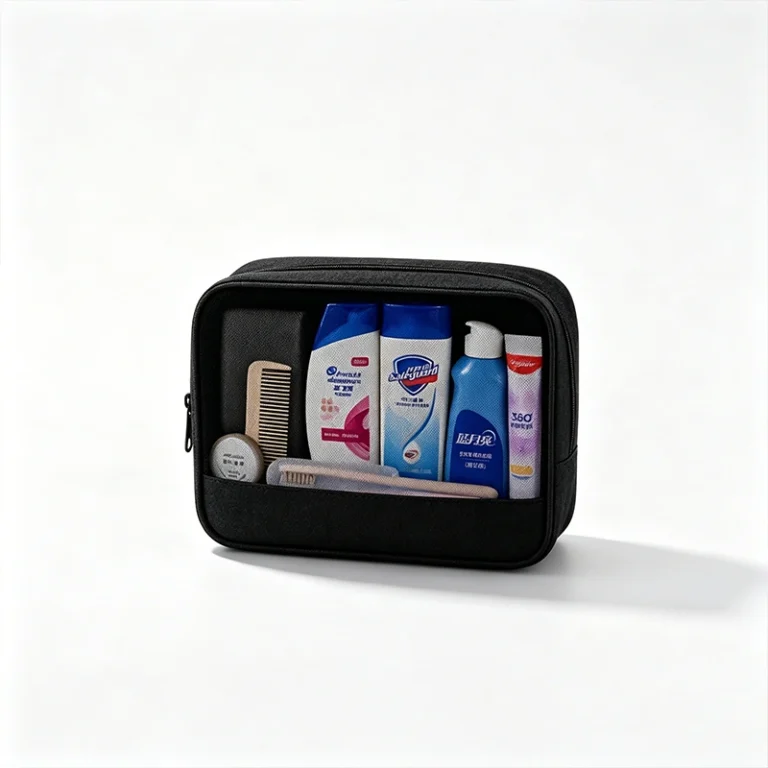 custom black mesh cosmetic bag travel toiletry pouch
