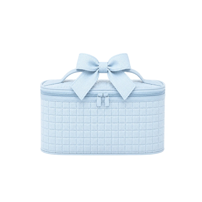 Quilted Vanity Cosmetic Bag
