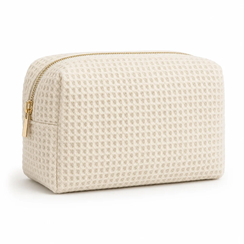 Waffle Cosmetic Bags (2)