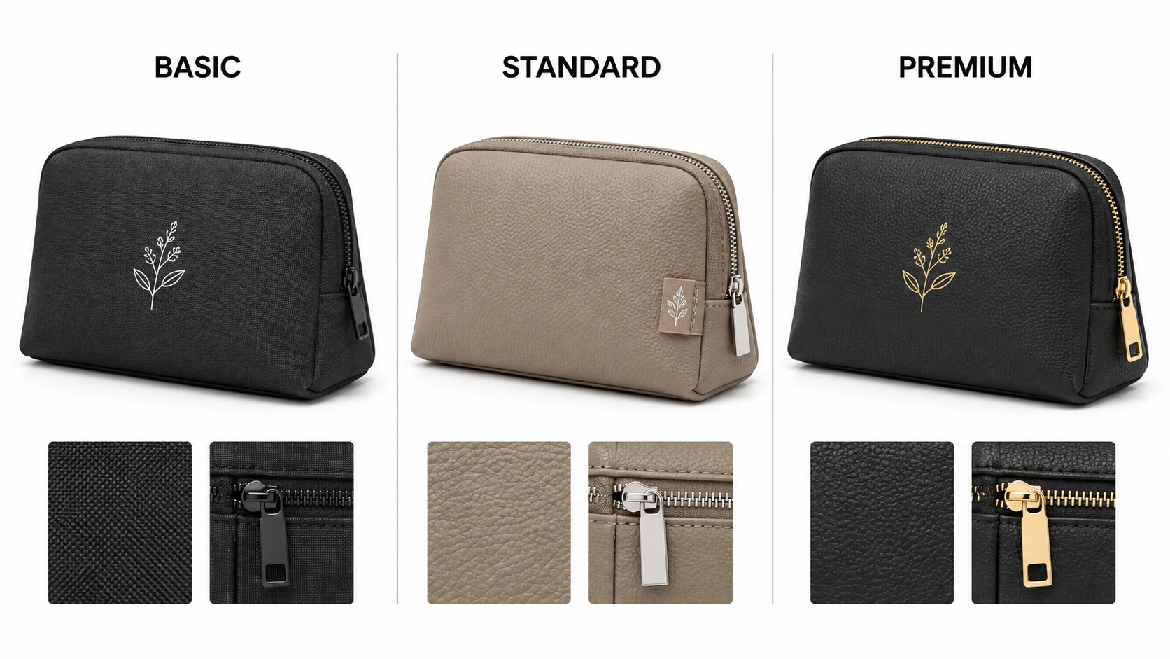 How to Set a Target Cost for a Custom Cosmetic Bag