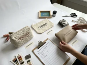 Logo Application on Cosmetic Bags: Embroidery, Screen Printing, or Embossing?