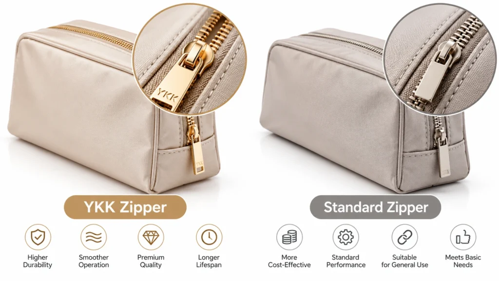 YKK vs. Standard Zippers